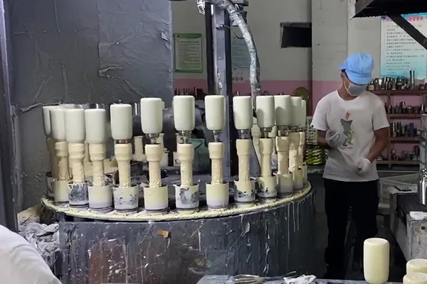 Pintura con rotación automática