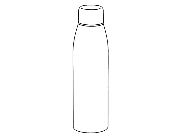 Serie de botellas de cola